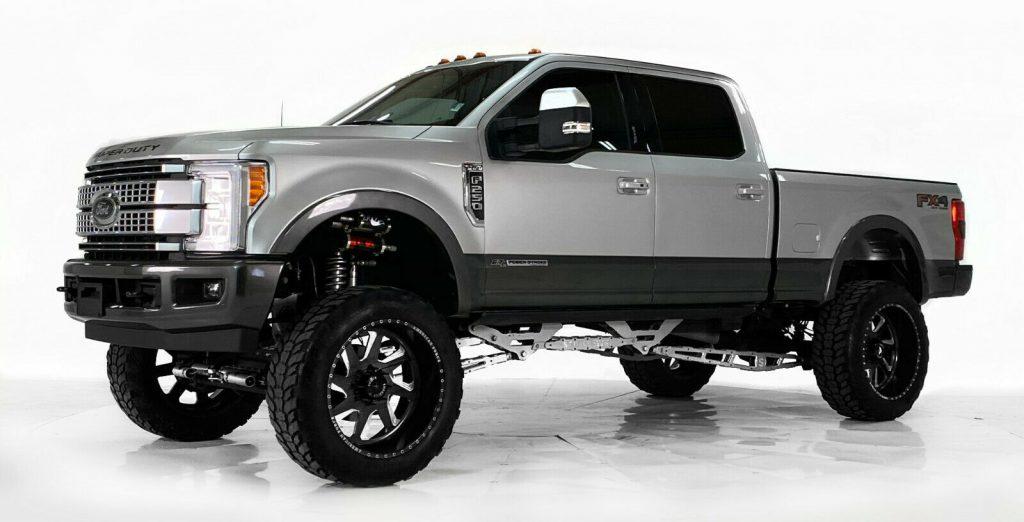oustanding 2017 Ford F 250 Platinum pickup