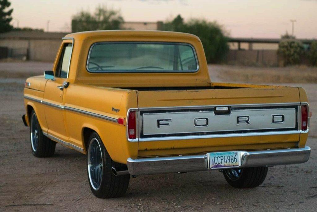 restored 1971 Ford 1/2 Ton Pickup Ranger pickup