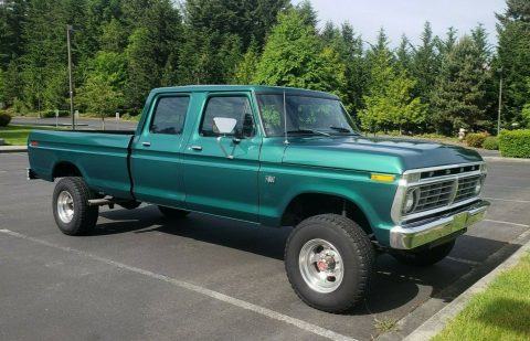 4&#215;4 converted 1973 Ford F 350 pickup for sale