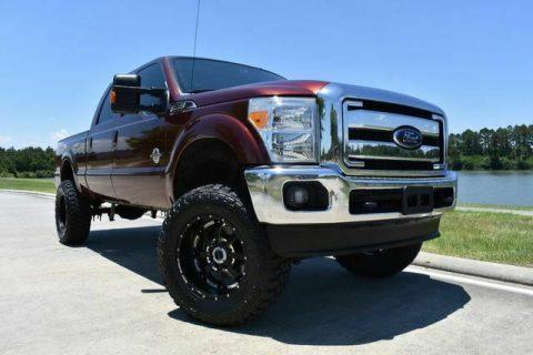well equipped 2015 Ford F 250 Lariat pickup for sale