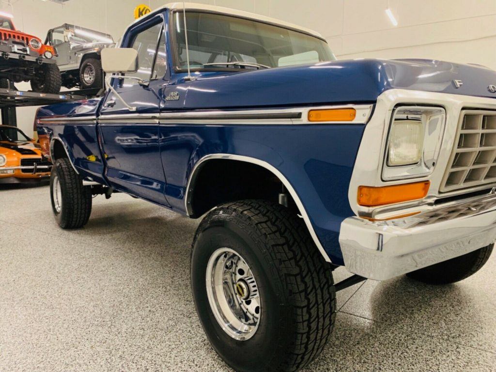 restored 1979 Ford F 150 Custom pickup