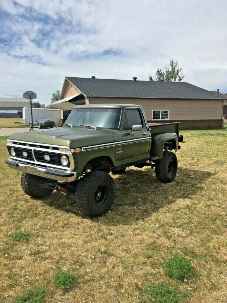 very solid 1976 Ford F 100 Ranger pickup