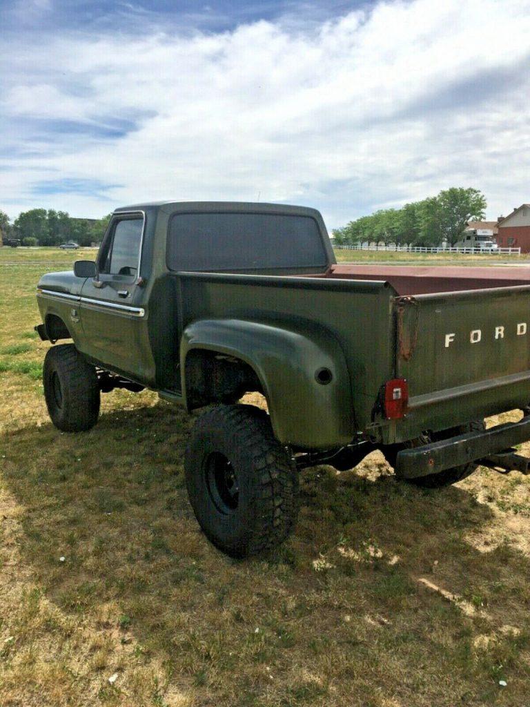 very solid 1976 Ford F 100 Ranger pickup