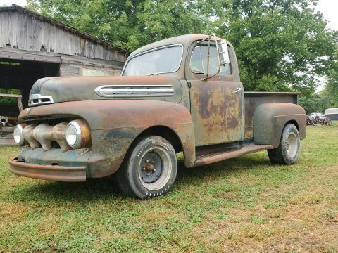 solid project 1951 Ford F1 half ton Pickup for sale