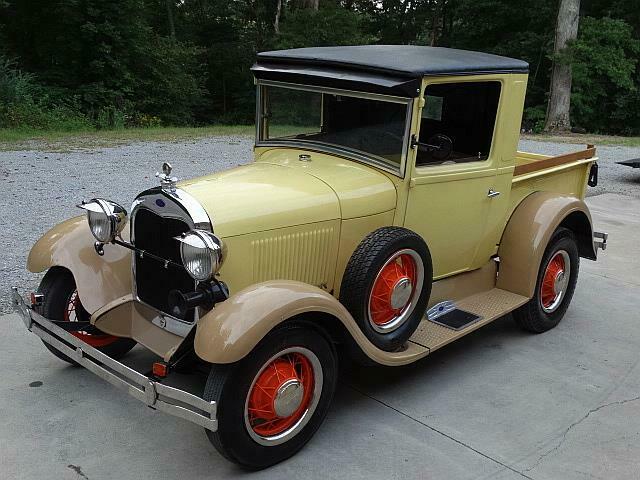 vintage 1929 Ford Pickup