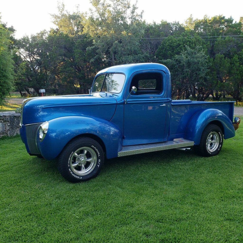 well modified 1940 Ford 1/2 Ton Pickup