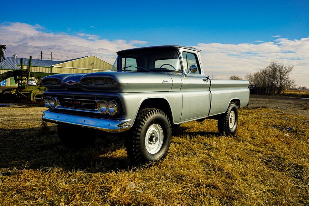 extremely rare 1961 Chevrolet C 10 Apache pickup