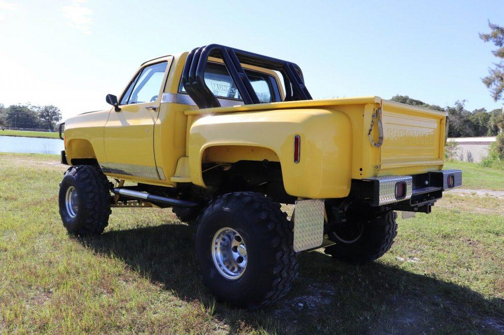 perfectly modified 1976 Chevrolet C 10 pickup