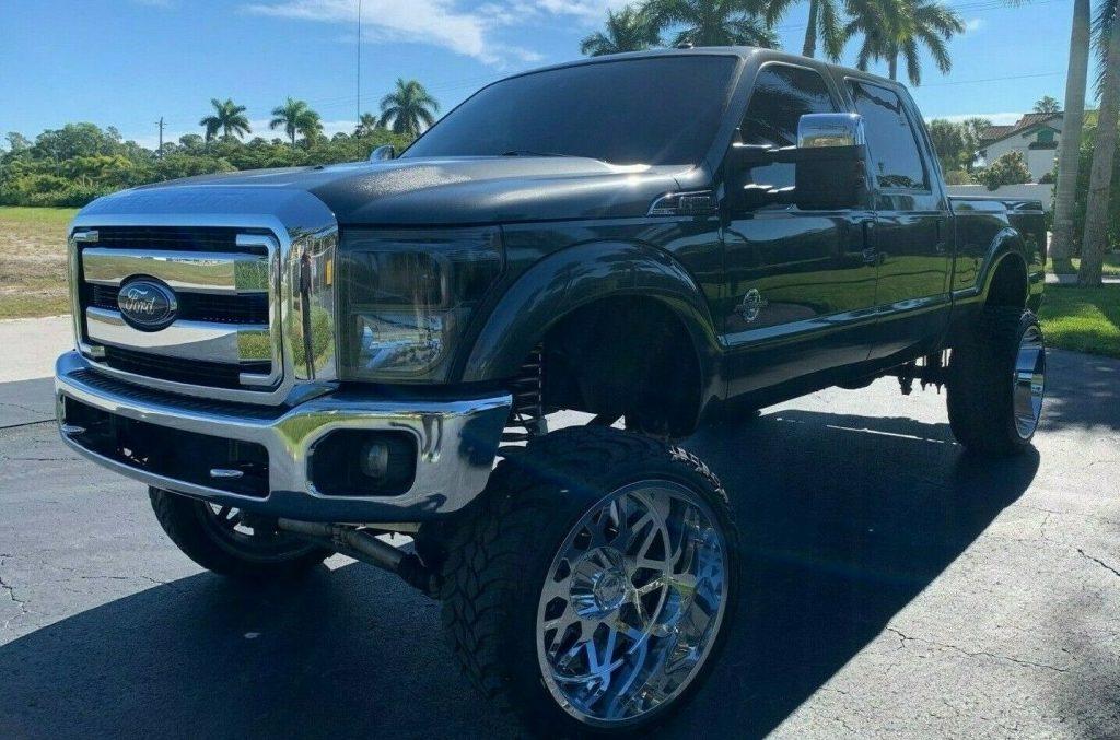 recently serviced 2016 Ford F 250 Super Duty Lariat pickup