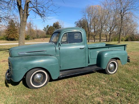 1949 Ford F-1 Pickup Truck Stock Flathead V8 All Gauges Work Runs and Drives for sale
