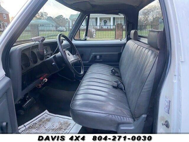 1993 Dodge RAM 150 Long Bed Pickup/service Truck 27494 Miles White 5.2L V8 OHV