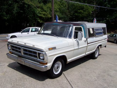 1971 Ford F-100 Sport Custom A/C 5.0L 302 V8 3-Speed Manual Patina Special Truck for sale