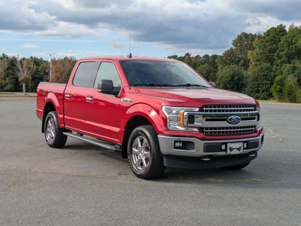 2020 Ford F-150 XLT 76250 Miles Red Metallic Crew Cab Pickup 3.5L Gas V6 Automat