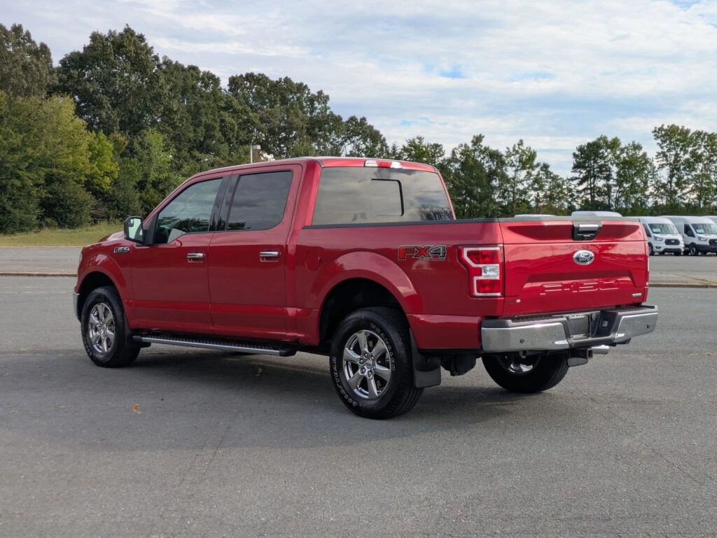 2020 Ford F-150 XLT 76250 Miles Red Metallic Crew Cab Pickup 3.5L Gas V6 Automat