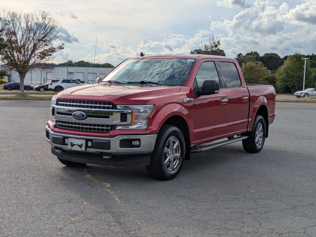 2020 Ford F-150 XLT 76250 Miles Red Metallic Crew Cab Pickup 3.5L Gas V6 Automat