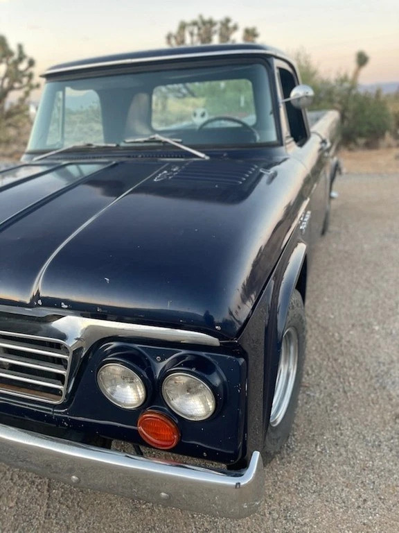 1964 Dodge D100 Long Bed Camper Special Sweptline Model 318 V8 Dual Exhaust