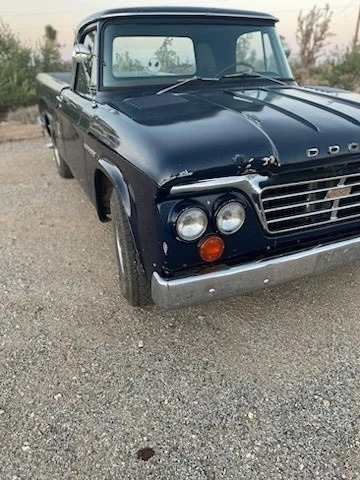 1964 Dodge D100 Long Bed Camper Special Sweptline Model 318 V8 Dual Exhaust