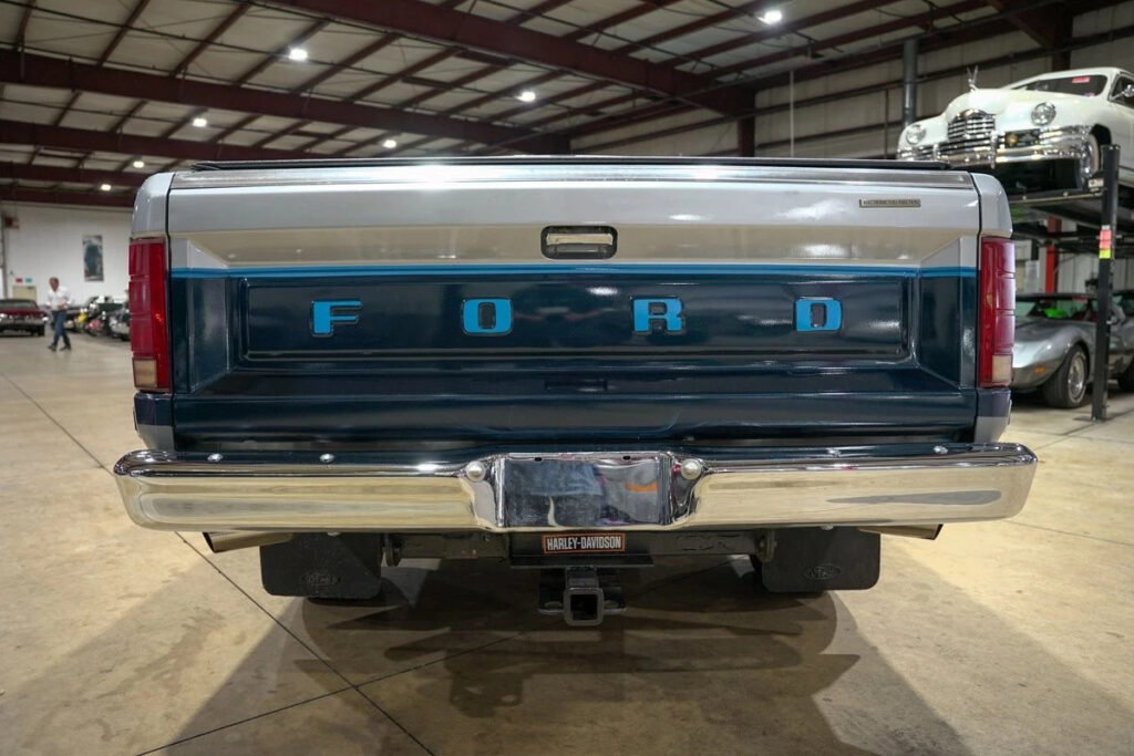 1986 Ford F150 XL 63013 Miles Light Smoke Metallic & Shadow Blue Pickup