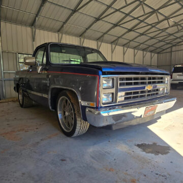 1987 Chevrolet C-10 short box truck for sale