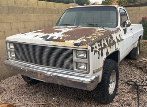 1987 Chevrolet K20 (heavy3/4 Ton) 4X4. Original 1 Owner. Always In Phoenix, No Rust for sale